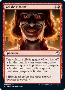 Vol de vitalité - Innistrad : Chasse de Minuit