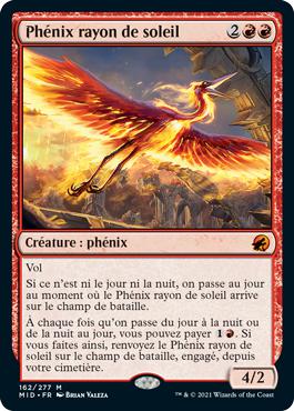 Phénix rayon de soleil - Innistrad : Chasse de Minuit