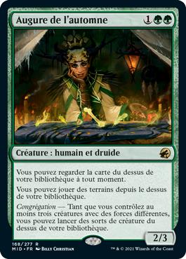 Augure de l'automne - Innistrad : Chasse de Minuit