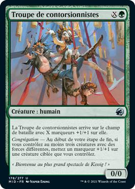 Troupe de contorsionnistes - Innistrad : Chasse de Minuit