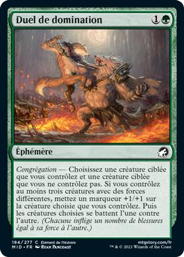 Duel de domination - Innistrad : Chasse de Minuit