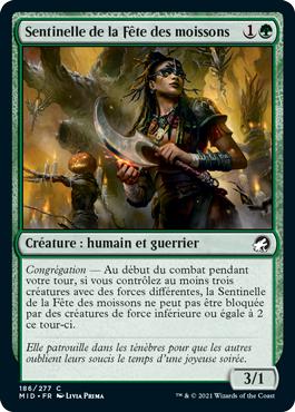 Sentinelle de la Fête des moissons - Innistrad : Chasse de Minuit