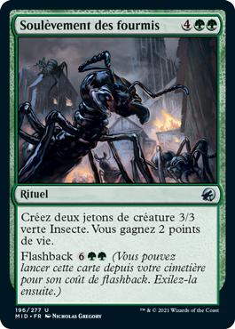 Soulèvement des fourmis - Innistrad : Chasse de Minuit