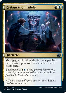 Restauration fidèle - Innistrad : Chasse de Minuit