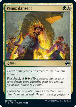 Venez danser ! - Innistrad : Chasse de Minuit