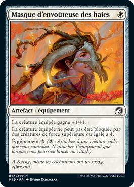 Masque d'envoûteuse des haies - Innistrad : Chasse de Minuit