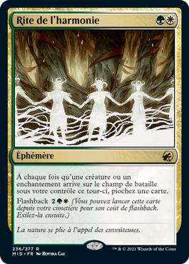 Rite de l'harmonie - Innistrad : Chasse de Minuit