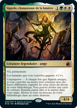 Sigarda, championne de la lumière - Innistrad : Chasse de Minuit