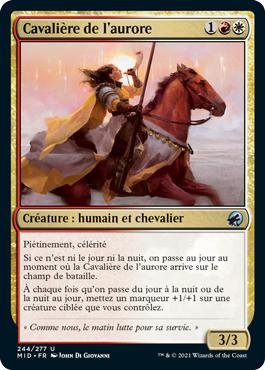 Cavalière de l'aurore - Innistrad : Chasse de Minuit