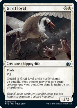 Gryff loyal - Innistrad : Chasse de Minuit