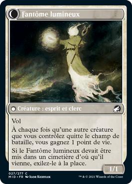 Fantôme lumineux - Innistrad : Chasse de Minuit