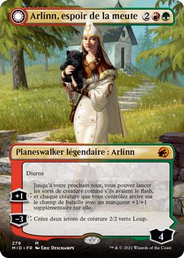 Arlinn, espoir de la meute -> Arlinn, furie de la lune - Innistrad : Chasse de Minuit