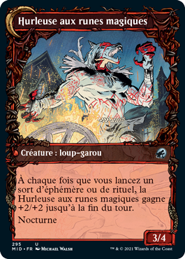 Hurleuse aux runes magiques - Innistrad : Chasse de Minuit