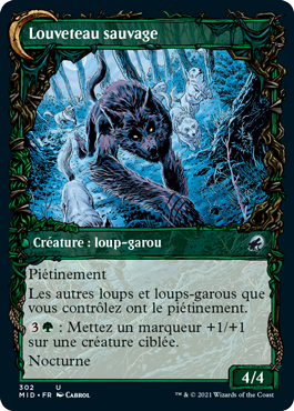 Louveteau sauvage - Innistrad : Chasse de Minuit