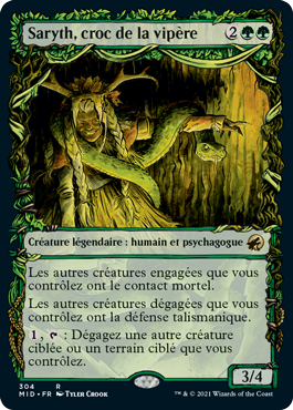 Saryth, croc de la vipère - Innistrad : Chasse de Minuit