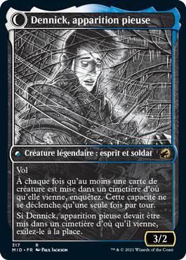 Dennick, apparition pieuse - Innistrad : Chasse de Minuit