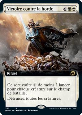 Victoire contre la horde - Innistrad : Chasse de Minuit