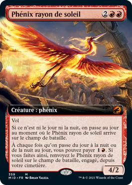 Phénix rayon de soleil - Innistrad : Chasse de Minuit