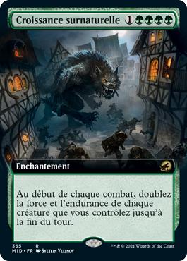 Croissance surnaturelle - Innistrad : Chasse de Minuit