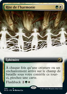 Rite de l'harmonie - Innistrad : Chasse de Minuit