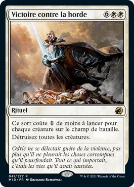 Victoire contre la horde - Innistrad : Chasse de Minuit