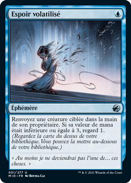 Espoir volatilisé - Innistrad : Chasse de Minuit