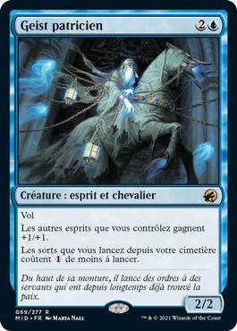 Geist patricien - Innistrad : Chasse de Minuit