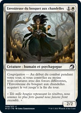 Envoûteuse du bosquet aux chandelles - Innistrad : Chasse de Minuit