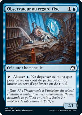 Observateur au regard fixe - Innistrad : Chasse de Minuit