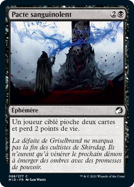 Pacte sanguinolent - Innistrad : Chasse de Minuit