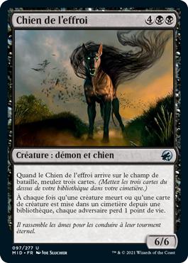 Chien de l'effroi - Innistrad : Chasse de Minuit