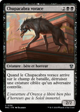 Chupacabra vorace - Meurtres au Manoir Karlov Commander