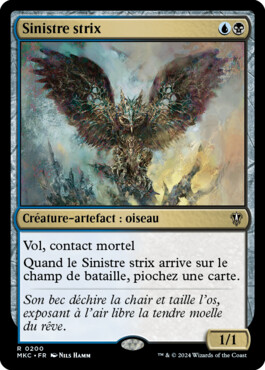 Sinistre strix - Meurtres au Manoir Karlov Commander