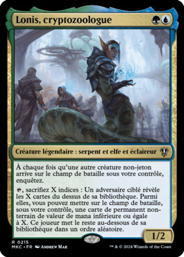 Lonis, cryptozoologue - Meurtres au Manoir Karlov Commander