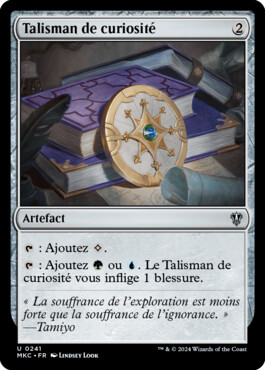 Talisman de curiosité - Meurtres au Manoir Karlov Commander