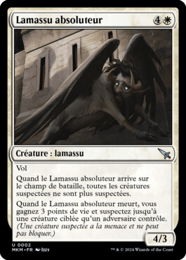 Lamassu absoluteur - Meurtres au Manoir Karlov