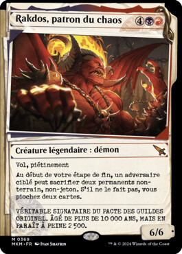 Rakdos, patron du chaos - Meurtres au Manoir Karlov