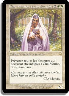 Cho-Manno, révolutionnaire - Masques de Mercadia