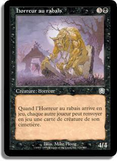 Horreur au rabais - Masques de Mercadia