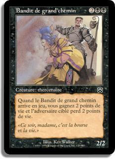 Bandit de grand chemin - Masques de Mercadia