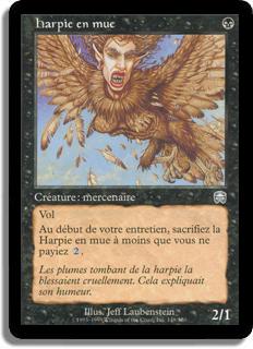 Harpie en mue - Masques de Mercadia