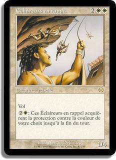 Eclaireurs en rappel - Masques de Mercadia