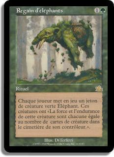 Regain d'éléphants - Prophétie