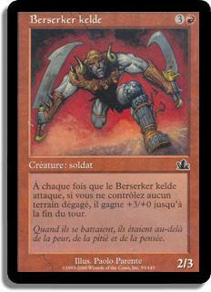 Berserker kelde - Prophétie