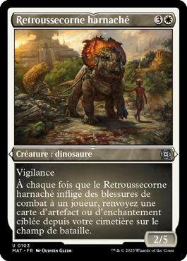 Retroussecorne harnaché - L'invasion des machines : le jour d'après