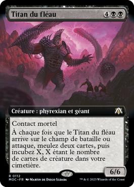 Titan du fléau - L'invasion des machines Commander