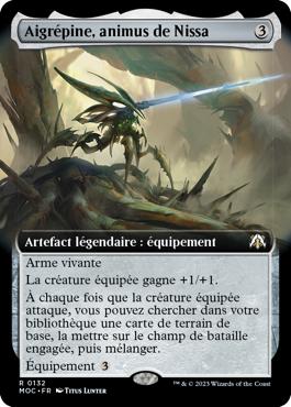 Aigrépine, animus de Nissa - L'invasion des machines Commander