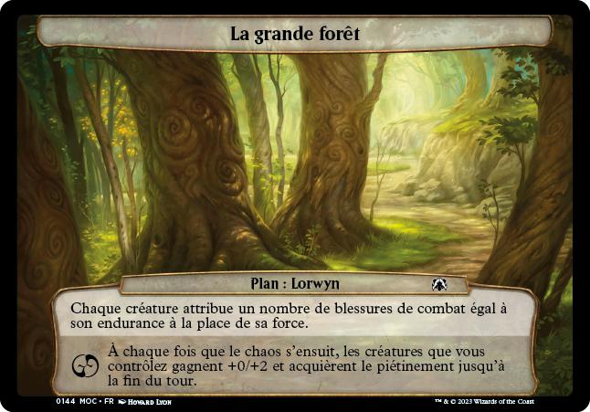 La grande forêt - L'invasion des machines Commander