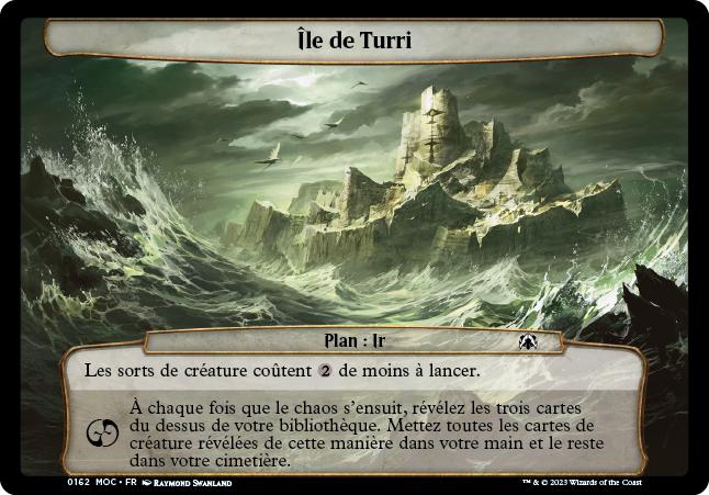 Île de Turri - L'invasion des machines Commander