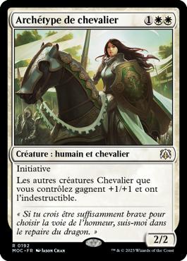 Archétype de chevalier - L'invasion des machines Commander